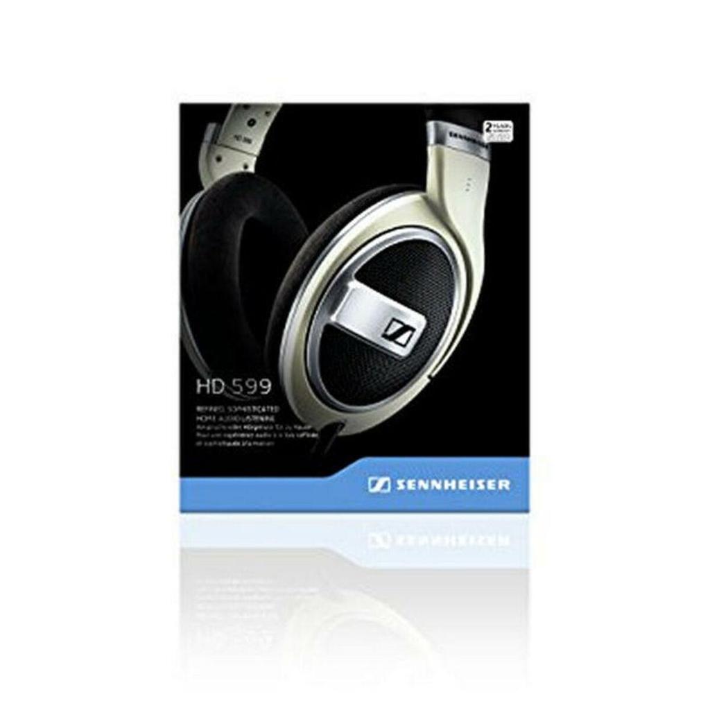 Sennheiser HD 599 Headphones Wired Open-Back Ivory/Brown