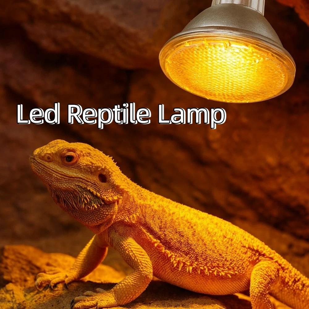 Full Spectrum Pet Heating Bulb Dimmable Turtle Basking Lamp Durable Heat Lamp Lizards Habitat