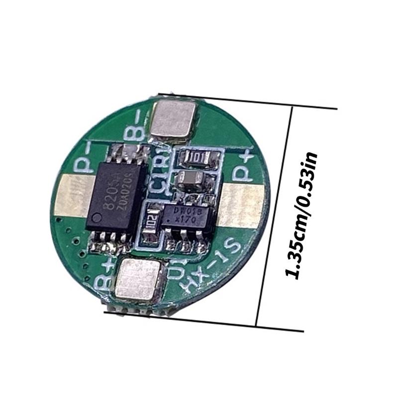 2.5A Current Limiting BMSs Module For 3.7V 14500 Lithiums Batteries Safe Charging Protections