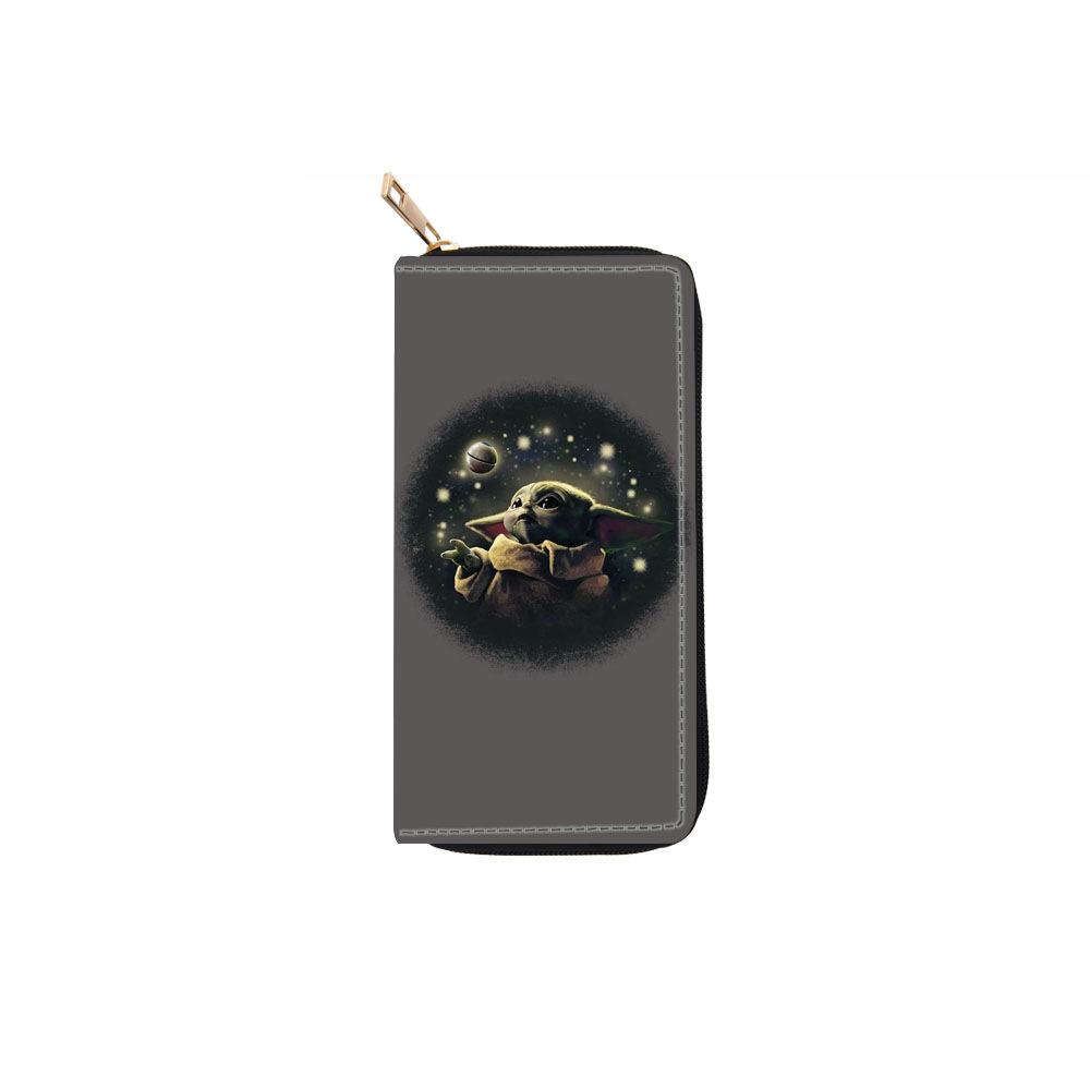 

Peripheral Yoda Long Zipper Wallet Wallet