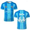 JUL Maillot TOTO Et Ninetta Jersey Men's And Women Trendy Rap Culture Print T-shirts Breathable Football Training Men's T-shirt