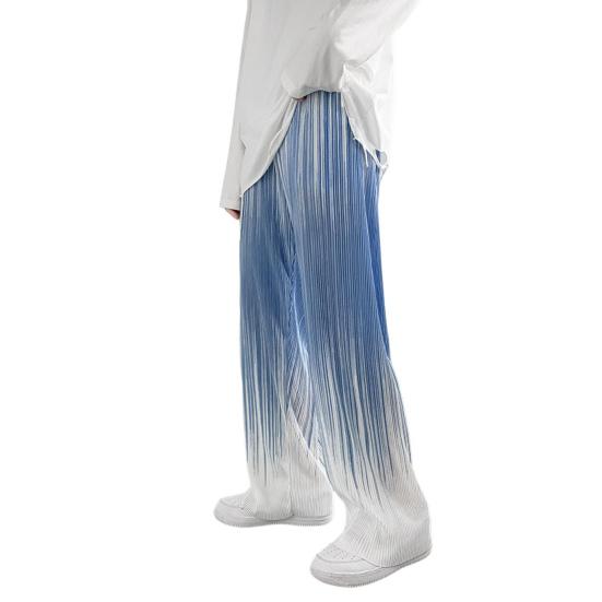 

Весенне-летние брюки, шикарные свободные брюки в стиле хип-хоп, весенне-летние брюки, широкие мужские летние брюки, осенне-весенние брюки, мужская одежда 2XL синий