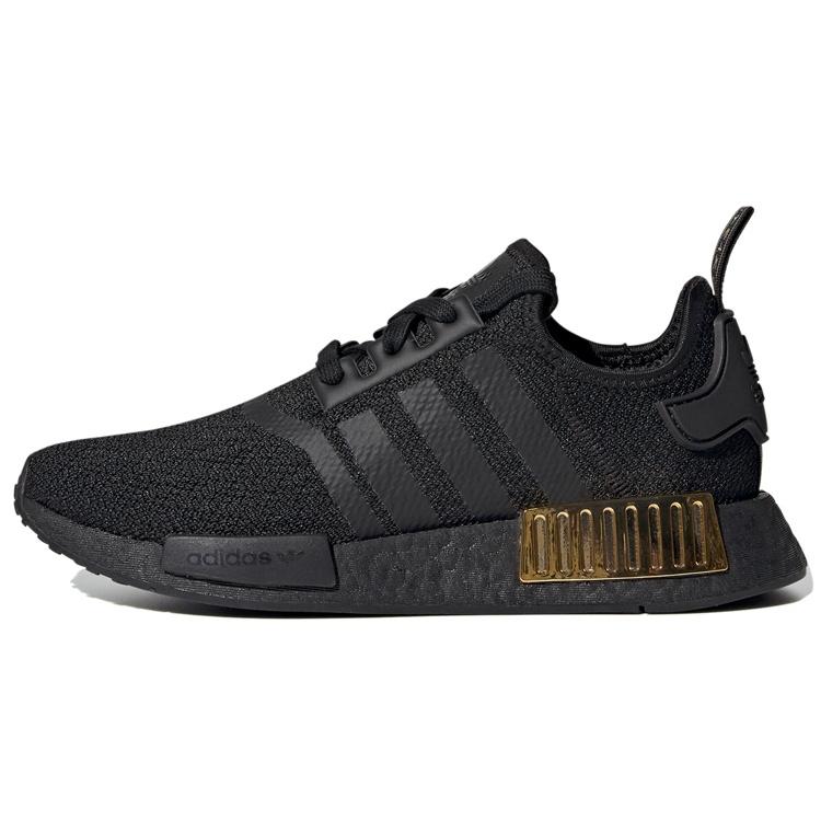 (WMNS) adidas NMD_R1 Black Gold Metallic Women s FV1787 EU 36