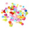Colorful Plastic Button Set: Heart, Star, Butterfly, Round - DIY Jewelry Craft Accessories