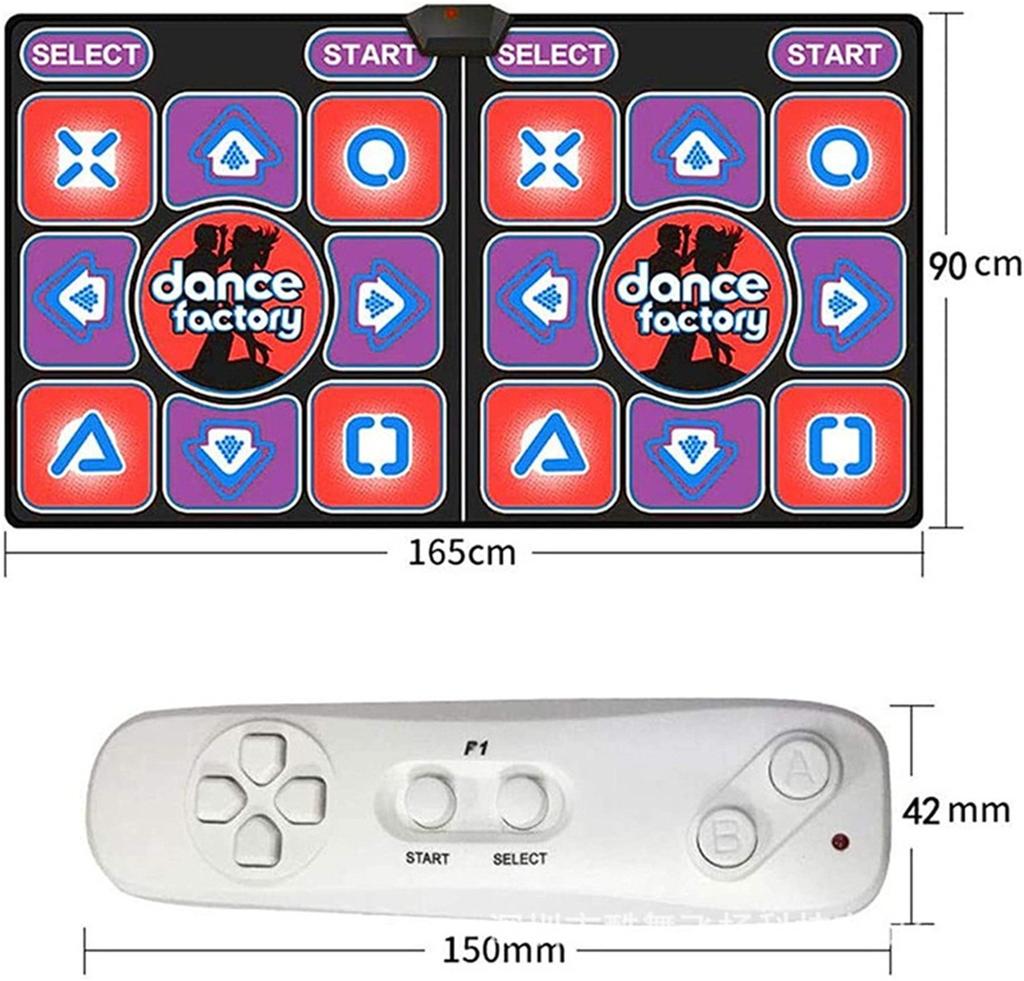 Buy Double User Dance Mats NonSlip Dancers Step Pads Sense Game Yoga