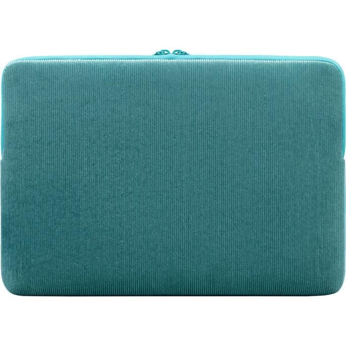 Housse Pour Ordinateur Portable - TUCANO - VELLUTO - 40,6 Cm - Turquoise - Synthétique