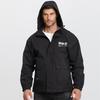 Dibinze Men's Plus Size Hooded Jacket
