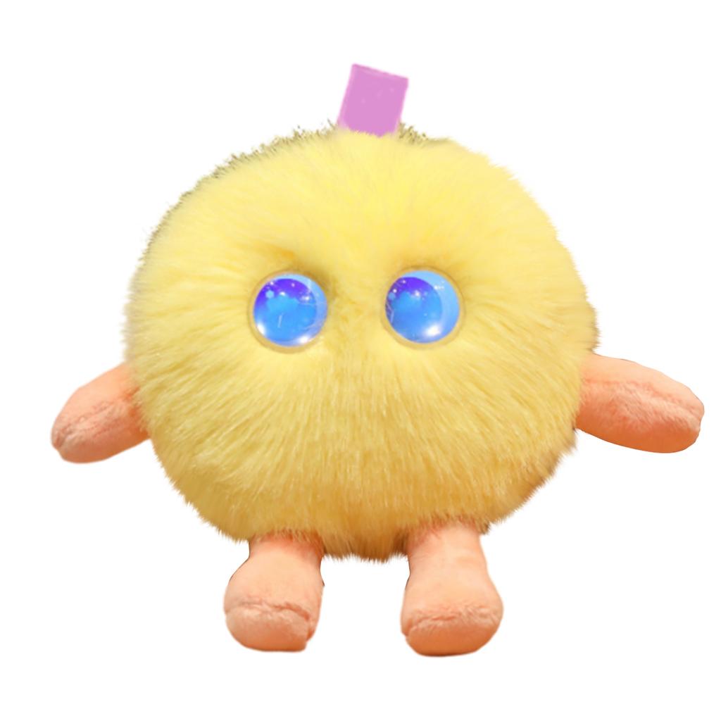 Intelligentes Plüschtier, Interaktives Kuscheltier mit 66 Sprachen Sprachchat, Niedliches Pom-Pom-Plüschtier für Kinder & Erwachsene, Pädagogisches Sprachenlernen