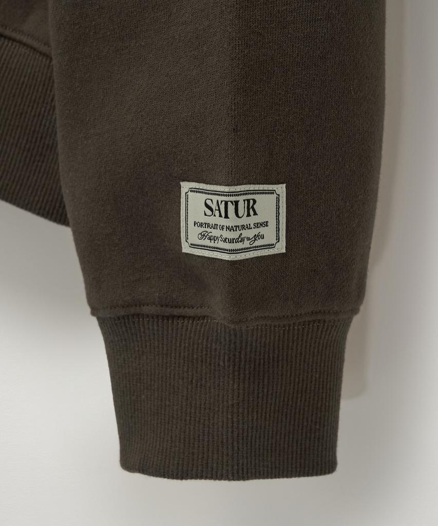 Seteo Angel Graphic Sweatshirt Brown