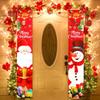 Nutcracker Soldier Door Banner Decor Christmas Decorations for Home 2026 Xmas Hanging Ornaments Navidad Noel Gift New Year 2026