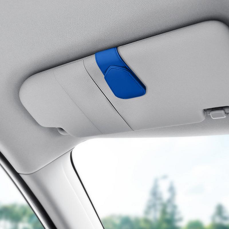 Auto Brillenhalter Auto Sonnenblendenclip Auto Sonnenblende Karten Brillenclip Auto Innenzubehör Für Normale Brillen Karten