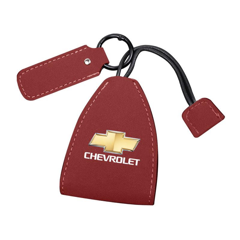 Suede Leather Car Smart Key Case Cover Keychain Shell Holder Protector Accessory For Chevrolet Spark Captiva Cruze Tracker Epica