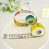 1/2PCS Colorful Measuring Tape with Buckle Dual-Sided Imperial And Metric Multifunctional Measurement Tape