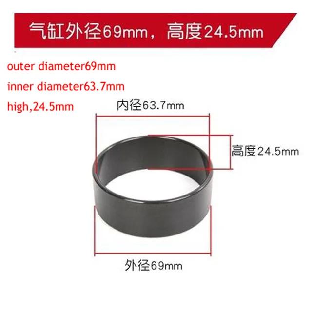 Cap Compresor Aer Silențios Fără Ulei Bol Cilindru Cămașă Cilindru Aliaj Aluminiu Placă Supape Placă Fier Biela