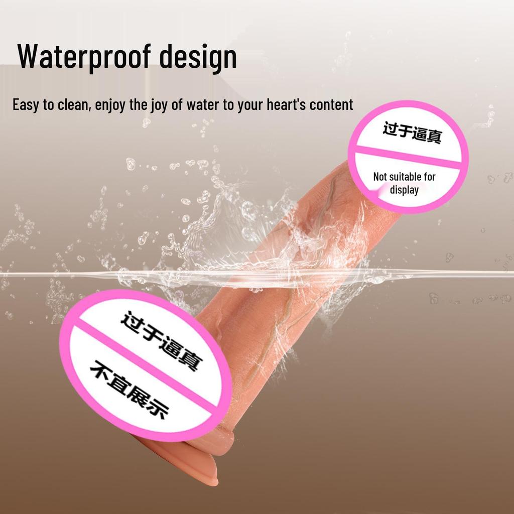 Top-Selling Silicone Realistic Dildo - Large & Soft Easy-to-Insert Women's Masturbator