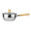 Hammered Stainless Steel Multi-purpose Non-stick Pot