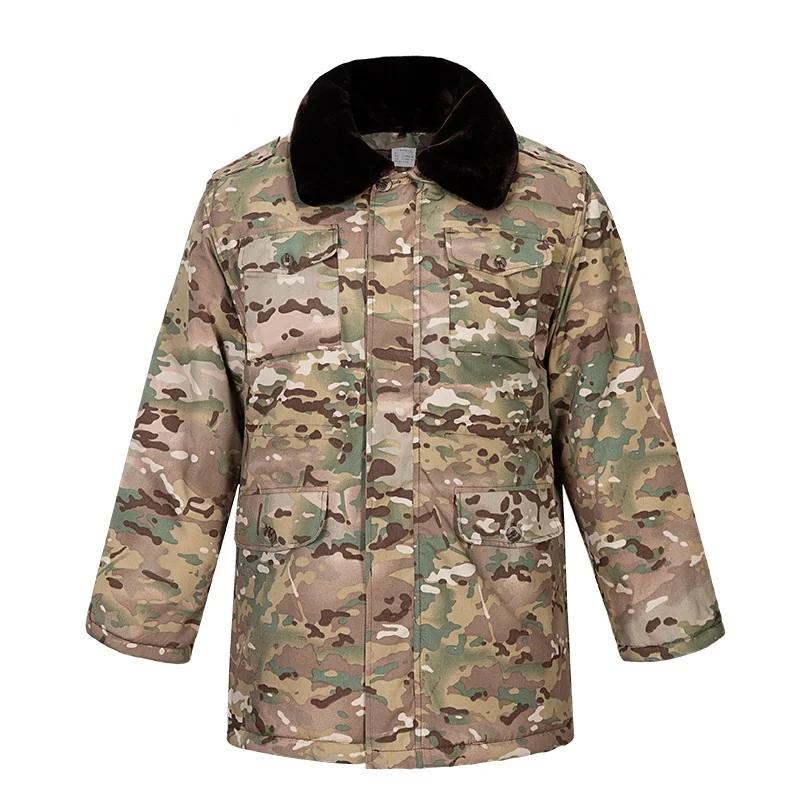 Men Winter Warm Thick Windproof Parkas Jackets Coat Men Casual Parkas Hooded Cotton Coat