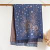 Cashmere Winter Scarf Women Warm Thick Pashmina Designer Ethnic Style Print Scarf Wraps Coldproof Windproof Blanket Shawls