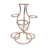Ball Seat Seven Crystal Base Desktop Decoration Metal Shelf Stones Holder Rack Table