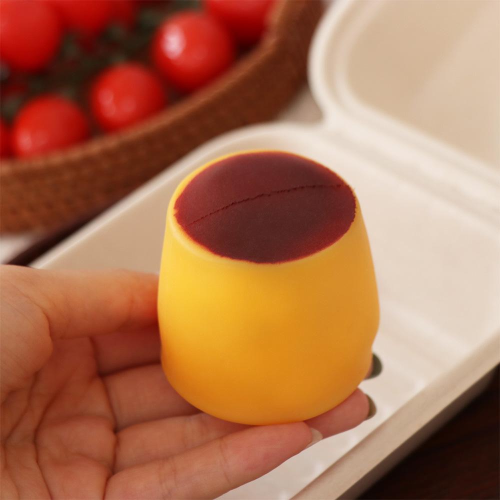 Squeezing Ball cu Sunet Crocant Distracție Eliberare Jucărie Pudding Squishy Mingie Pudding Handmade Copii Adulți
