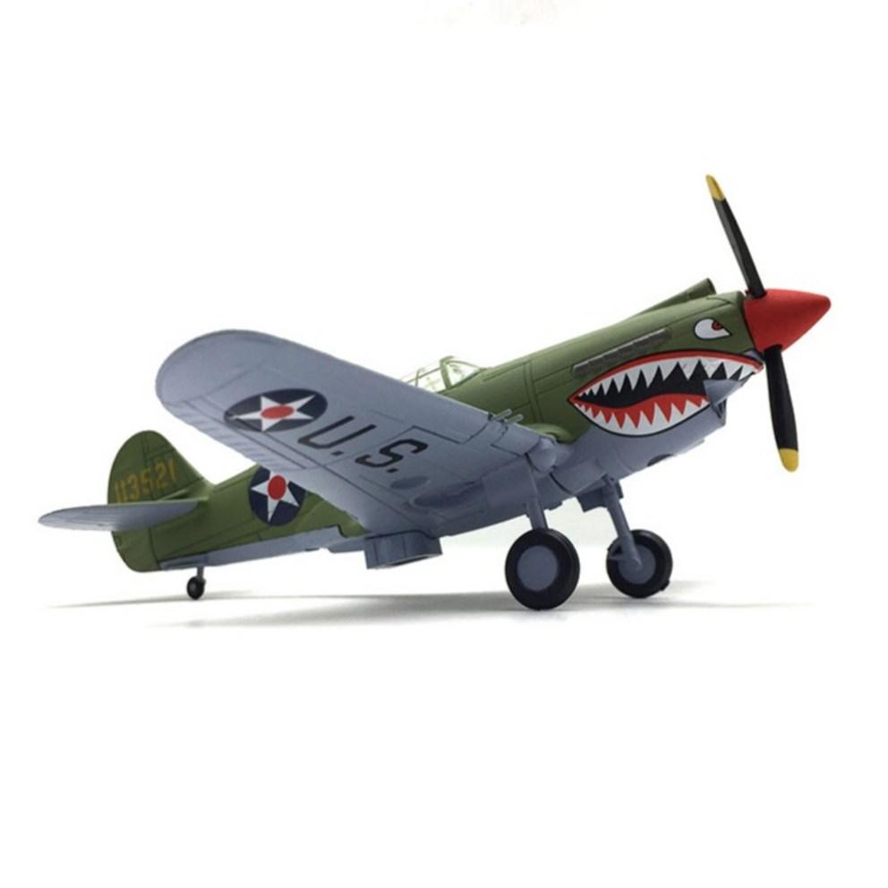 Diecast 1:72 Scale P-40B Warhawk Model Fighter Jet