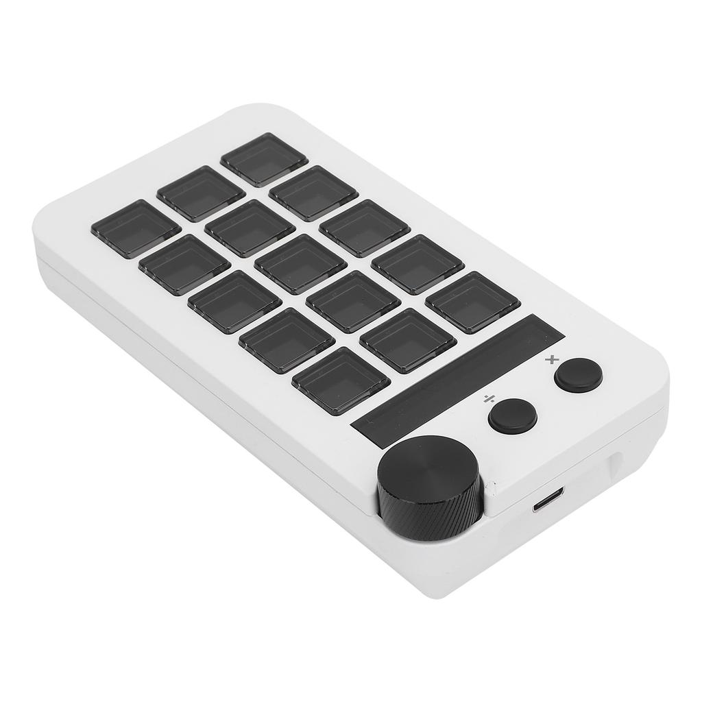 Strm Controller with Knob 15 NaMacro Keys Customizable Visual Keyboard Trigger Actions in Apps Software for PC