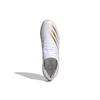 Adidas X Ghosted 3 Round Toe Lace-Up MG (Rubber Short Studs) Artificial Grass Ultra-Fiber Non-Slip Wear-Resistant Soccer Shoes Men Soccer Shoes FW3543