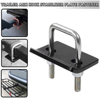 Braçadeira Anti-Ruído para Engate Pesado para Receptores de 1.25" a 2" Estabilizador de Engate de Reboque com Almofadas de Borracha Estabilizador de Engate de Reboque para Suportes de Bicicleta Carga