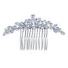 Braut Haarschmuck Kamm weiblich Nische Hochzeitskleid Accessoires ins vielseitig hochwertiger Haarschmuck Zirkon Blume Haarkamm
