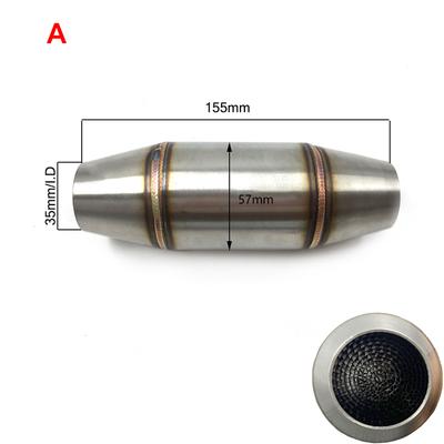 Motorcross Motorcycle Exhaust Pipe Muffler Catalyst Expansion Chamber For CRF RMZ DRZ YZF KXF CRF WRF WR YZ Pit Bike Exhaust