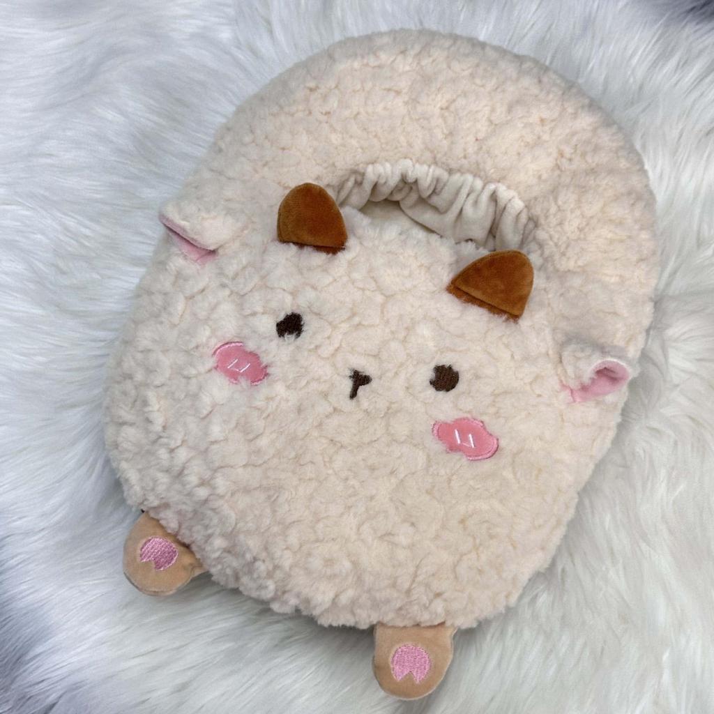 Vinteruppvärmd fotvärmardyna för flickor - Uppladdningsbar varmvattenflaska täcke