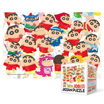 Układanka 108 elementów - Crayon Shin-chan (Mini), popularna koreańska łamigłówka