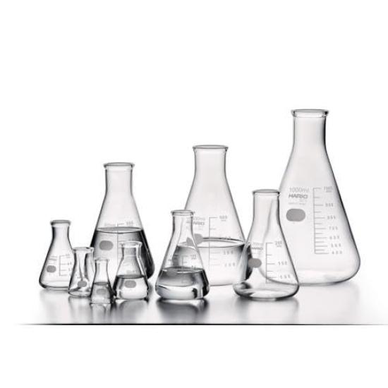 Hario Erlenmeyer Flask with Indicator Graduations, 20ml, SF-20-SCI