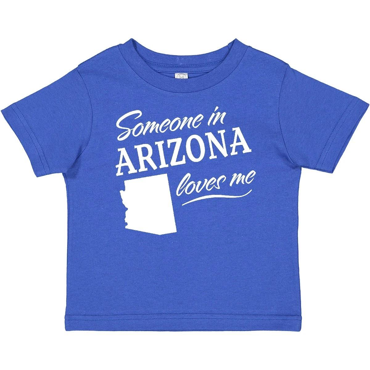 Inktastic Someone In Arizona Loves Me Baby T-Shirt State Home Family Kids Love 110