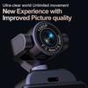 1080P HD Action Camera 360° Rotatable Lens Sports Camera with Night Vision Anti-Shake WiFi APP Control for Cycling/Travel