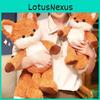Entzückendes Plüschtier Laufender Fuchs Niedliche Fuchs-Puppe zum Schlafen und als Geburtstagsgeschenk 30cm 45cm 65cm