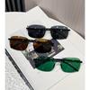 3PC Sunglasses Fashion Square Frameless Unisex Sunglasses Outdoor Driving Bicycle Protective Glasses