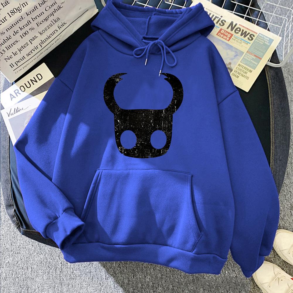 Hollow Knight Hot Game Character Printed Clothes Autumn Long Sleeve Hoodies Comfortable Casual Sweatshirt Fleece Warm Sudaderas