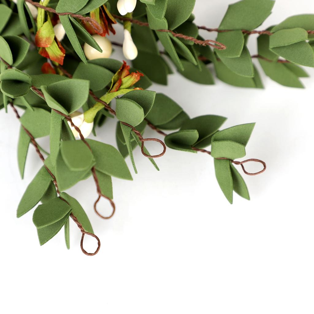 Artificial Mistletoe Leaves Christmas Decoration