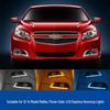 Compatible with 12-15 Malibu models: Daytime Running Lights and LED Fog Lights Conversion Kit.