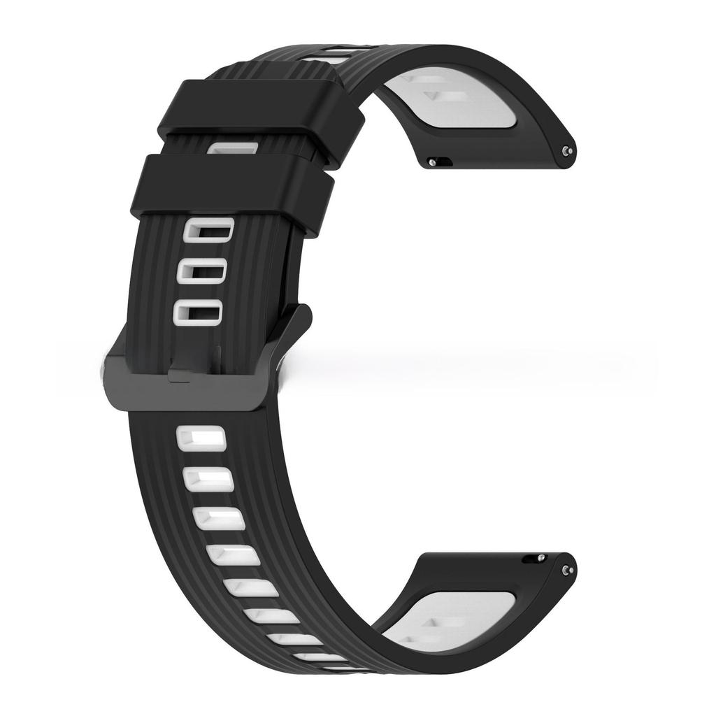 Compatible Huawei Watch GT Runner 22mm Silicone Strap - Two-Tone Replacement for GT3