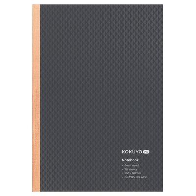 KOKUYO Notebook ME 70 Sheets B Ruled B6 Black GRAYISH BLACK KME-NB668DM