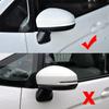 For Honda Fit Jazz 2014- Car Sticker Rearview Side Mirror Cover Wing Cap Exterior Case Trim Accessories Vehicle Decoration