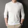 Autumn Knitted Sweater Men'S Casual Crew Neck Medium Warm Premium Trend Sweater Men'S Clothing