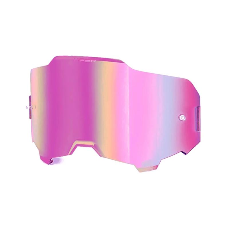 100 Goggle Replacement Lens Glasses HiPER Mirror Lens Moto Dirt Bike Goggles Motocross Lens Goggles Cycling DH Safety Glasses