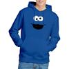 Sesamstraße Unisex Erwachsener Krümelmonster Skizze Hoodie