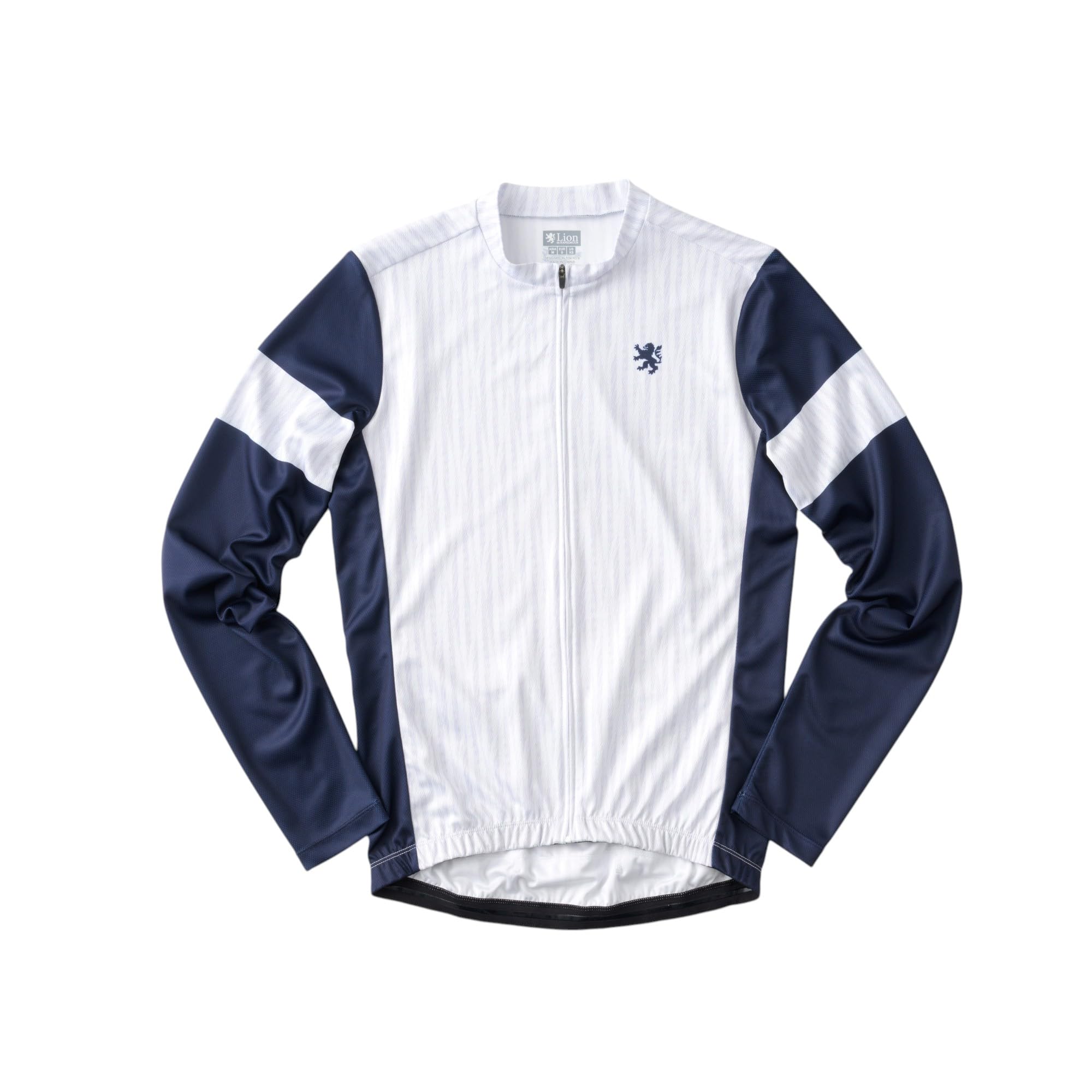 

Lion de Kapelmuur Cycling Long Sleeve Jersey, Printed Windglass, Gray, Size XS