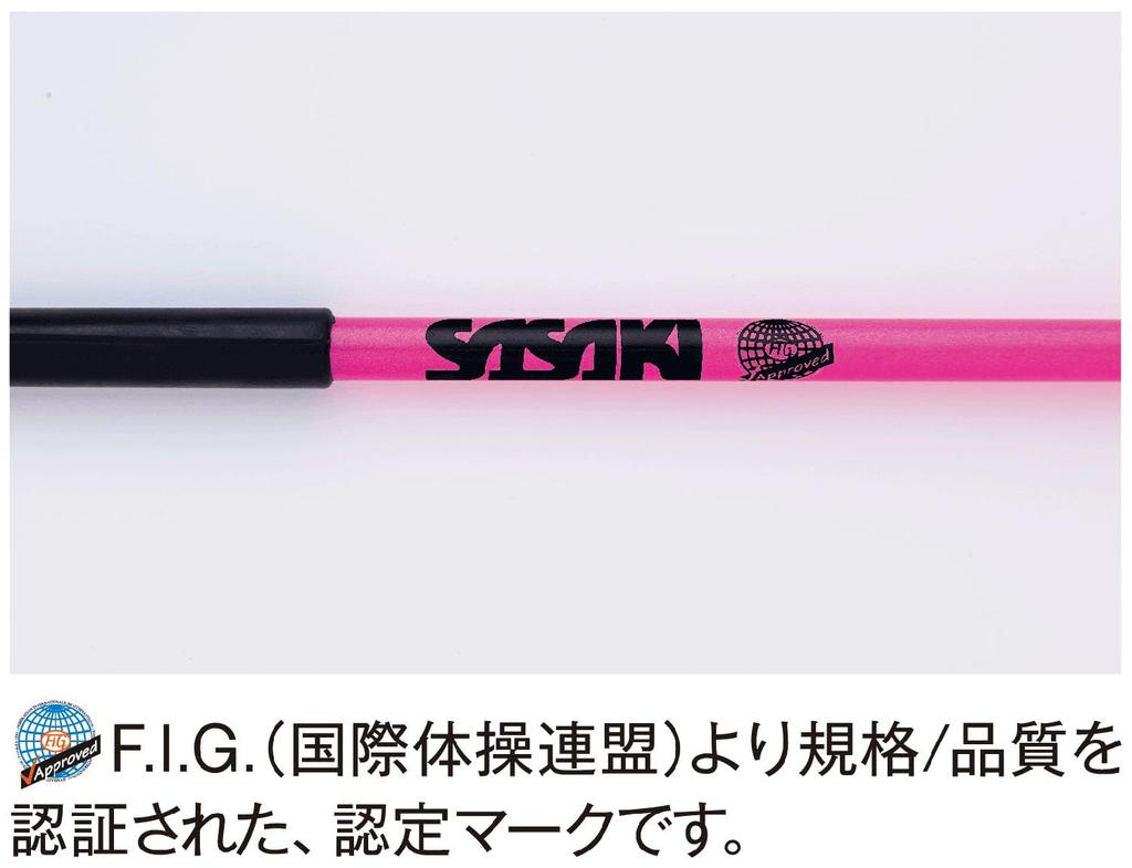 SASAKI Gymnastics Hologram Gymnastics M781HF Stick, Stick, F.I.G. (International Federation) Certified, Blue,