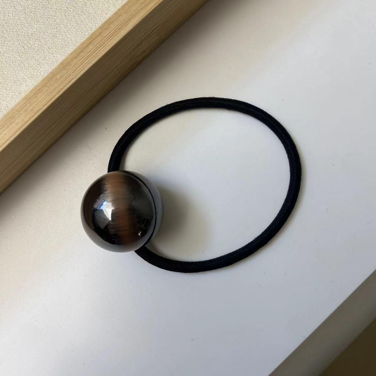 

Корейский минималистский ободок для волос с золотым шариком - ретро-аксессуар для волос для женщин