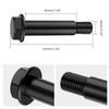Motorcycle Steel Rear Suspension Shock Bolt for Yamaha Tenere 700 XTZ700 Tenere700 Rally Edition 2019 2020 2021 2022 2023 2024
